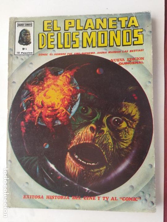 C&oacute;mics: V&Eacute;RTICE - EL PLANETA DE LS MONOS N&ordm; 4 - 100 PGS. - 1979 - Foto 1