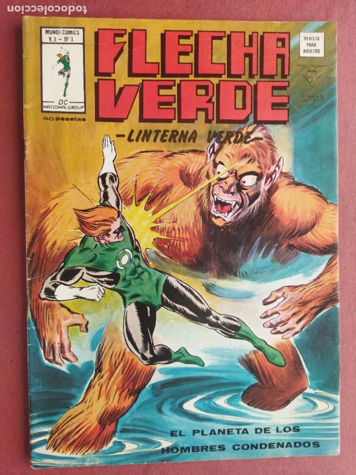 C&oacute;mics: V&Eacute;RTICE - V&ordm; 1 N&ordm; 1 - FLECHA VERDE - LINTERNA VERDE - - Foto 1