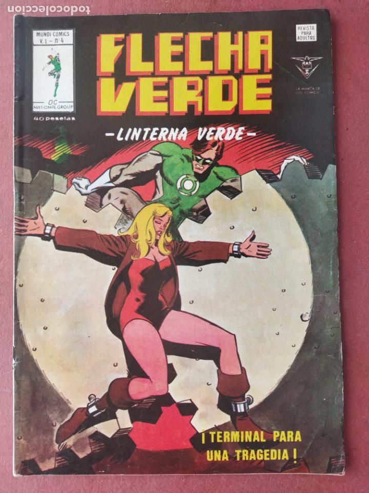 C&oacute;mics: V&Eacute;RTICE V&ordm; 1 N&ordm; 4 - FLECHA VERDE - LINTERNA VERDE - Foto 1