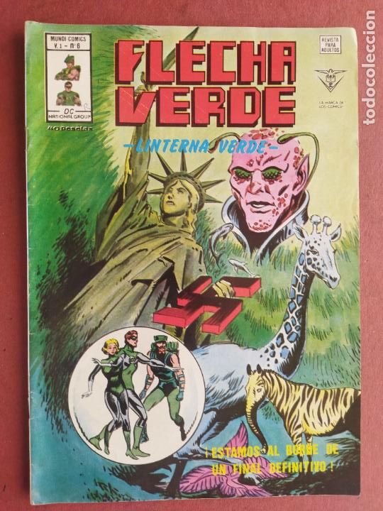 C&oacute;mics: V&Eacute;RTICE V&ordm; 1 N&ordm; 6 - FLECHA VERDE - LINTERNA VERDE - Foto 1