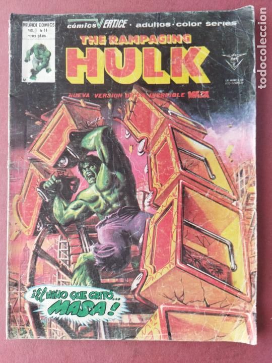 C&oacute;mics: V&Eacute;RTICE V&ordm; 1 N&ordm; 11 - THE RAMPAGING HULK - Foto 1