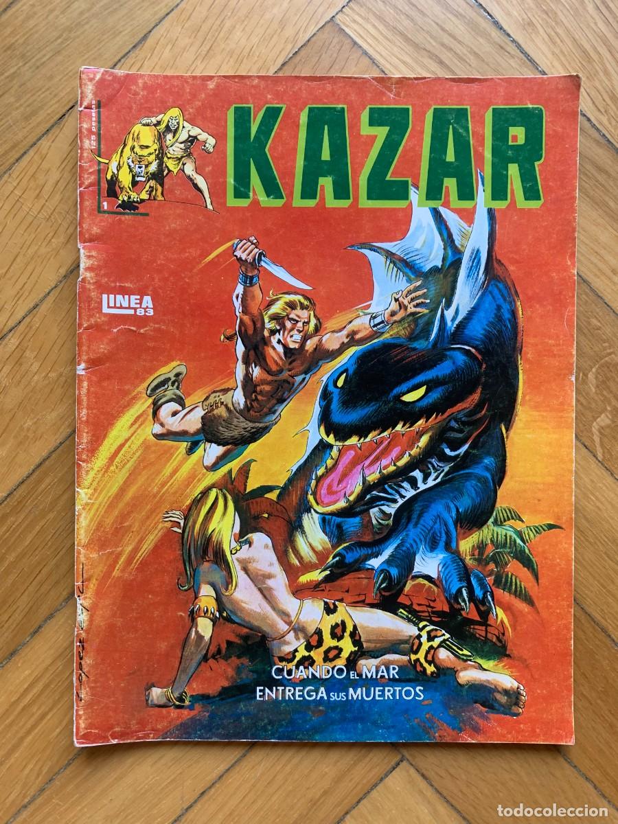 Comics: Ka-zar Kazar Surco: 1 2 4 6 7 8 9 y 10 + H&eacute;rioes Marvel n&ordm; 2 - Faltan n&ordm;s 3 y 5