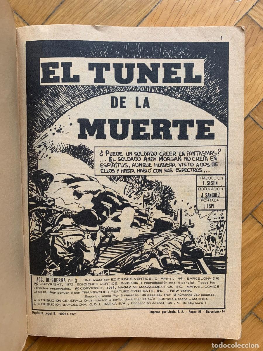 C&oacute;mics: Acciones de Guerra 3: T&uacute;nel de Muerte - Foto 7