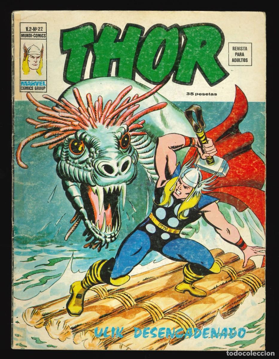 C&oacute;mics: THOR (V.2) - EDICIONES V&Eacute;RTICE / N&Uacute;MERO 22 - Foto 1