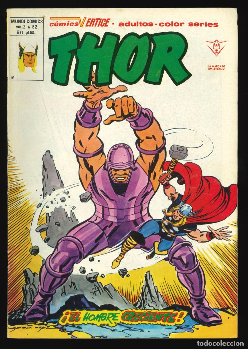 C&oacute;mics: THOR (V.2) - EDICIONES V&Eacute;RTICE / N&Uacute;MERO 52 - Foto 1
