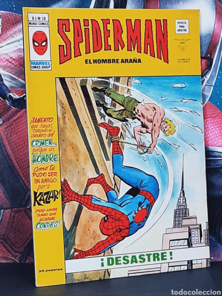 Fumetti: EXCELENTE ESTADO SPIDERMAN 28 DESASTRE VOL.3 VOL III GRAPA VERTICE SPIDER-MAN