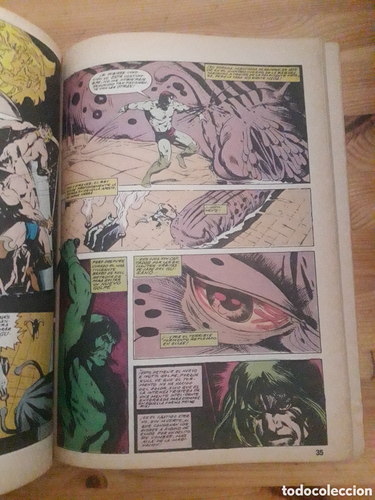 C&oacute;mics: Conan Vertice numero 1 Conan el barbaro y el rey kull DETERIORADO - Foto 3