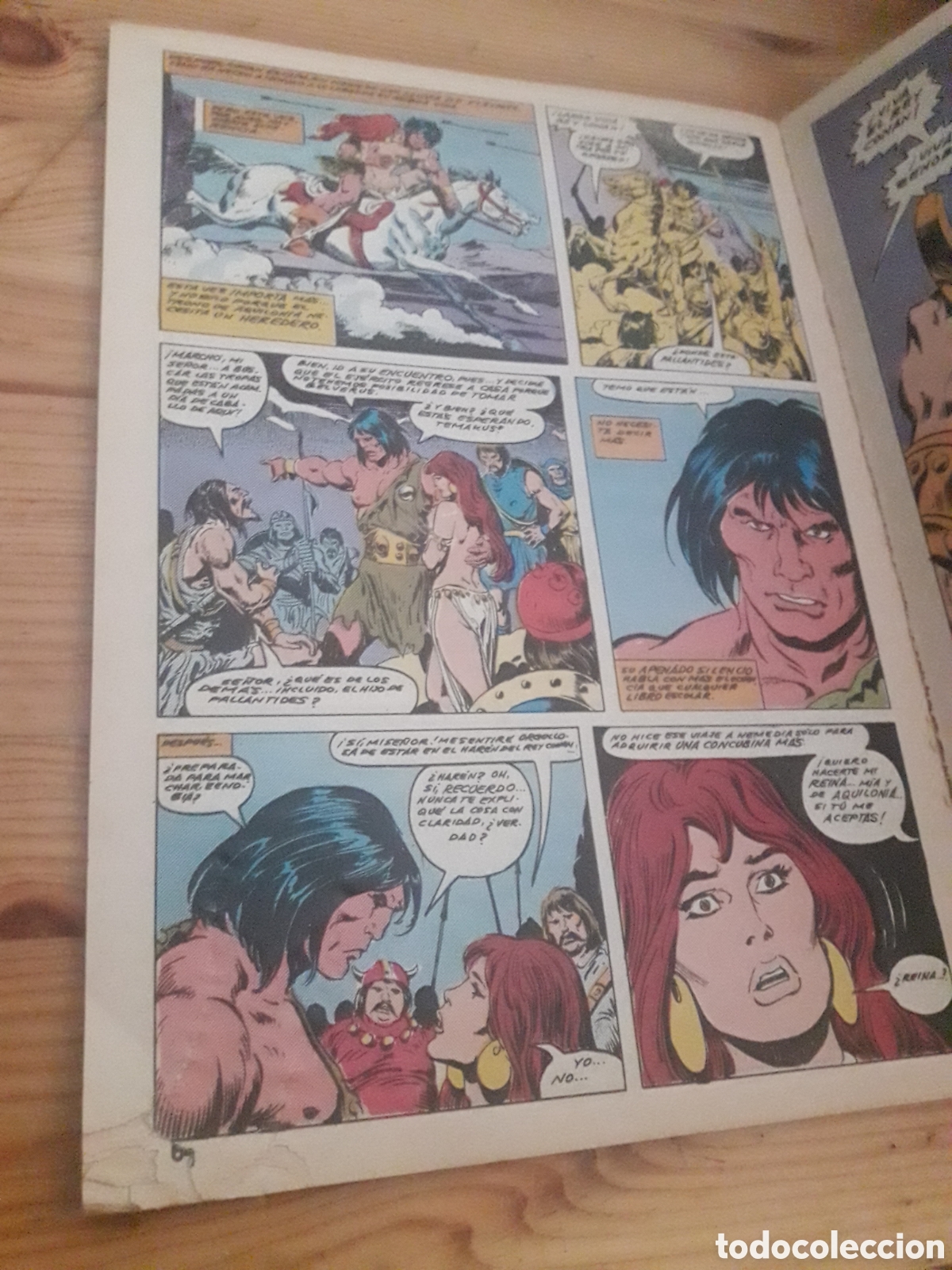 C&oacute;mics: Conan Vertice numero 1 Conan el barbaro y el rey kull DETERIORADO - Foto 4