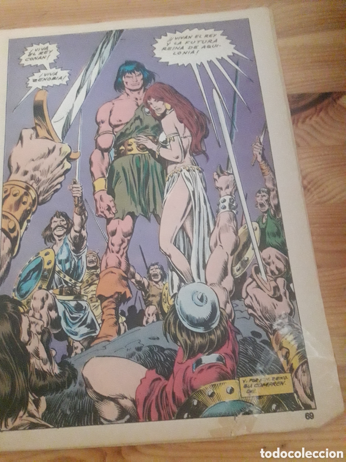 C&oacute;mics: Conan Vertice numero 1 Conan el barbaro y el rey kull DETERIORADO - Foto 5