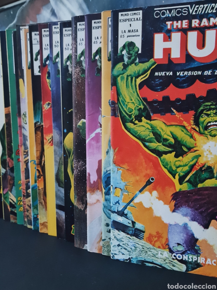 C&oacute;mics: EXCELENTE ESTADO THE RAMPAGING HULK COMPLETA GRAPA EDCIONES VERTICE - Foto 1