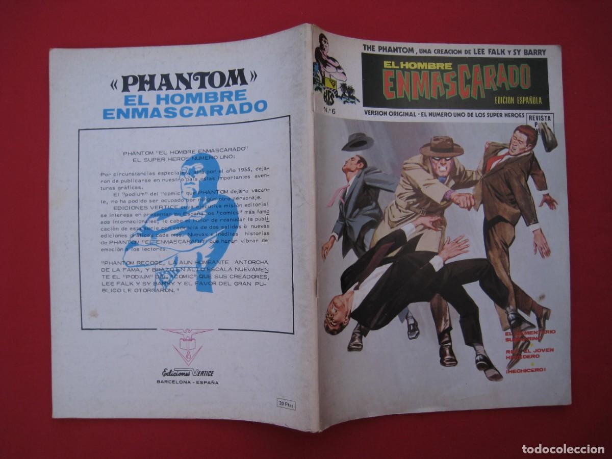 C&oacute;mics: EL HOMBRE ENMASCARADO - N&ordm; 6 - EDICIONES VERTICE. - Foto 6
