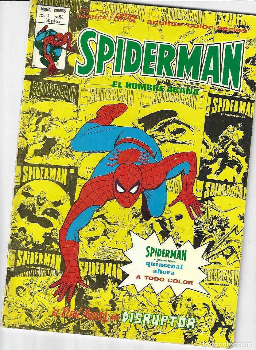 C&oacute;mics: SPIDERMAN N&ordm; 58 VOL. 3 - EL PLAN MORTAL DEL DISRUPTOR - VERTICE - Foto 1