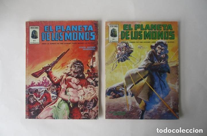 C&oacute;mics: 2 COMICS: EL PLANETA DE LOS MONOS - N&ordm; 5 Y 6 - Foto 1