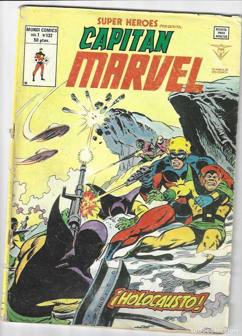 C&oacute;mics: SUPER HEROES CAPITAN MARVEL N&ordm; 132 - VOL. 2 - HOLOCAUSTO - VERTICE - Foto 1