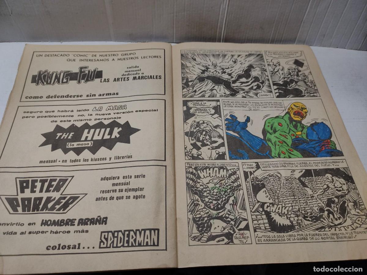 C&oacute;mics: Comic - LA COSA Y LA PANTERA NEGRA - EDICIONES VERTICE Vol. 2 n&deg; 102 -EL SECUESTRO DE LA VISI&Oacute;N 1979 - Foto 6