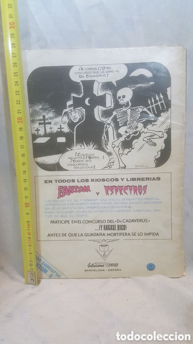 C&oacute;mics: FANTOM LA TUMBA DEL HORROR DE VERTICE NUMERO 6 - Foto 2