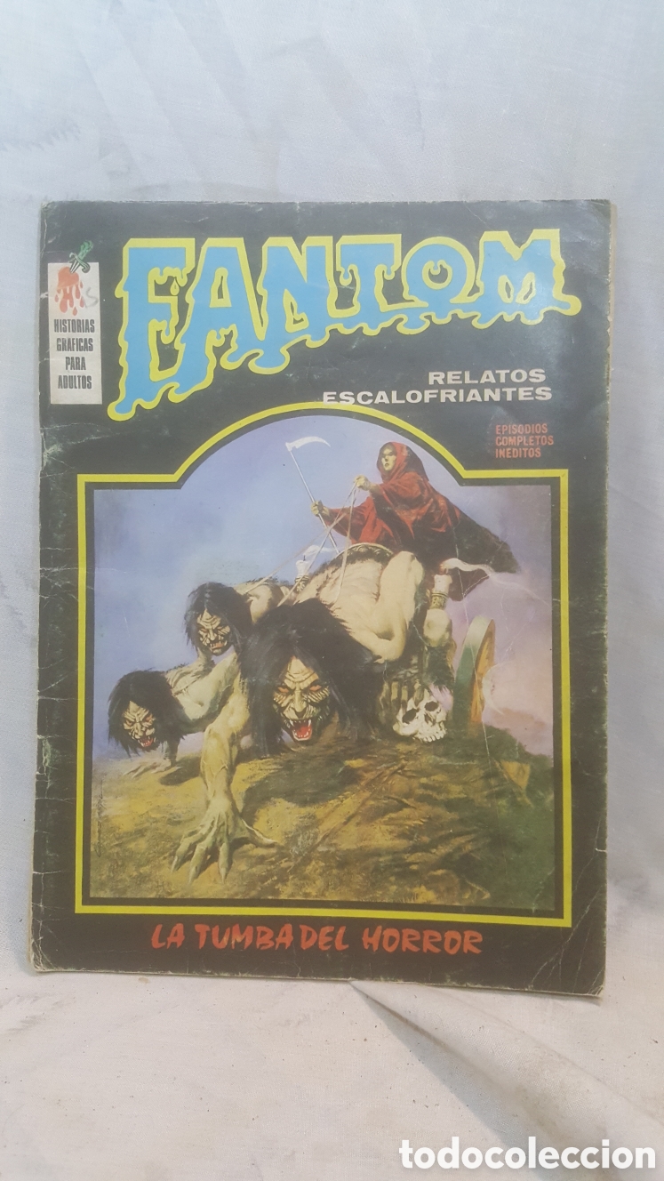C&oacute;mics: FANTOM LA TUMBA DEL HORROR DE VERTICE NUMERO 6 - Foto 1