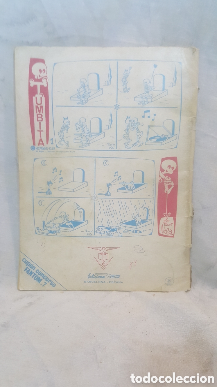 C&oacute;mics: FANTOM COSECHEROS DE ALMAS EDICIONES VERTICE NUMERO 7 - Foto 3