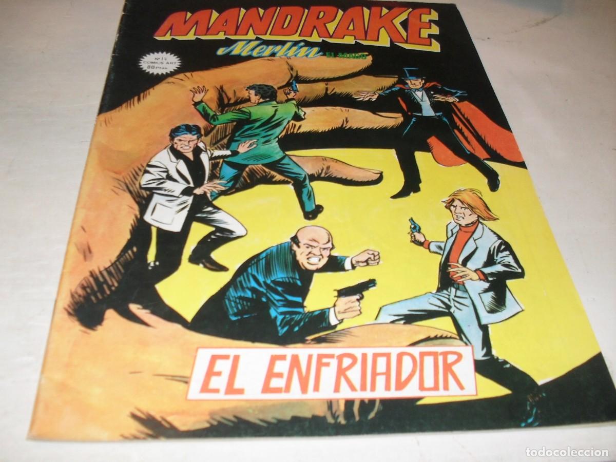 Cómics: MANDRAKE,MERLIN EL MAGO Nº14 EL ENFRIADOR.(DE 17).VERTICE,1980.EN COLOR.