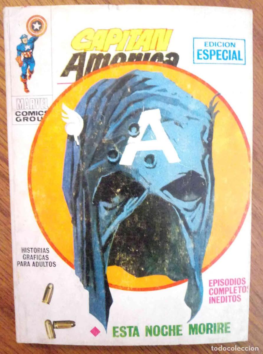 C&oacute;mics: CAPIT&Aacute;N AM&Eacute;RICA N&ordm;4 ESTA NOCHE MORIR&Eacute; MARVEL COMICS GROUP - Foto 1