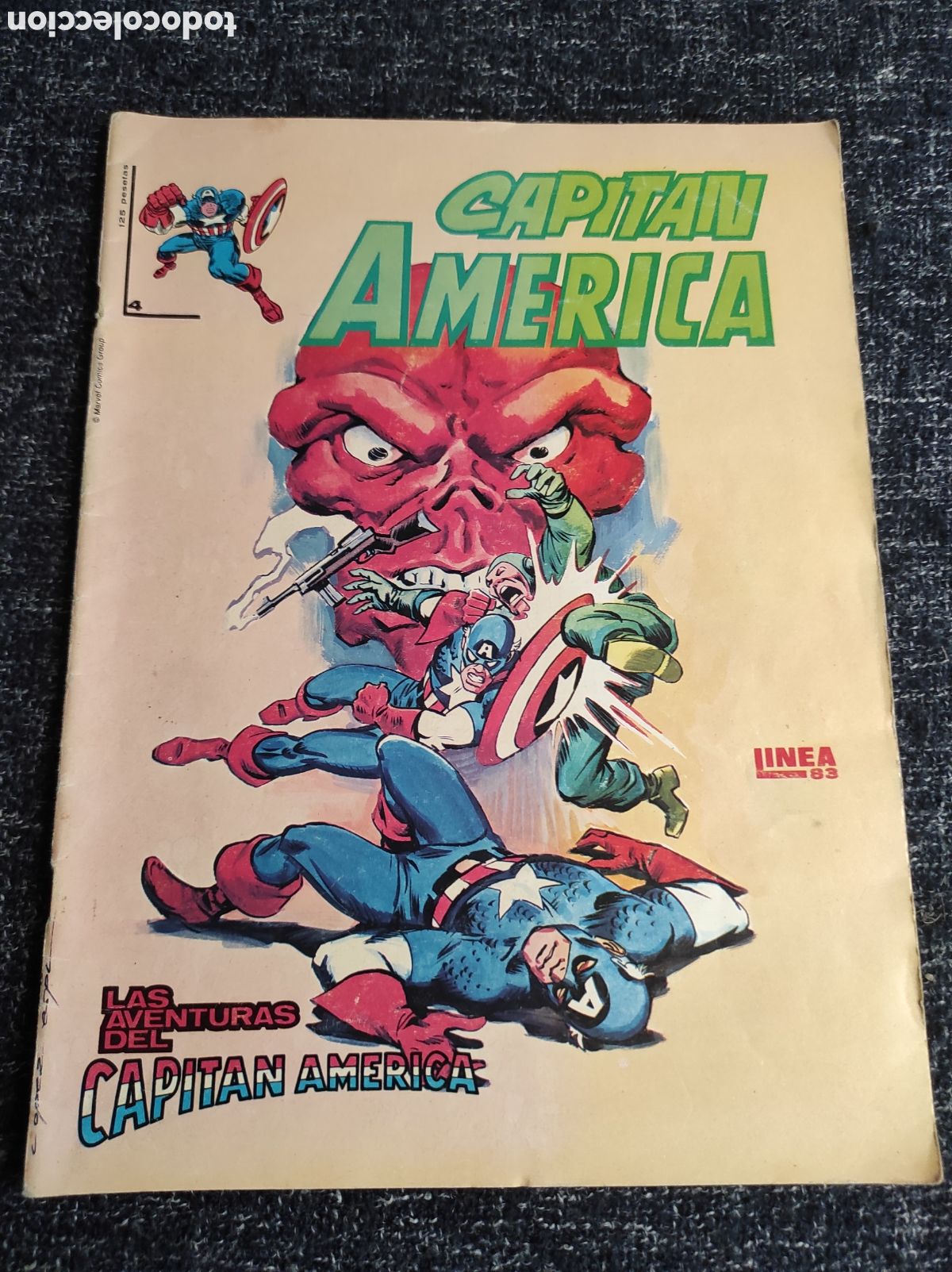C&oacute;mics: CAPITAN AMERICA N&ordm; 4 -ED. VERTICE SURCO - Foto 1