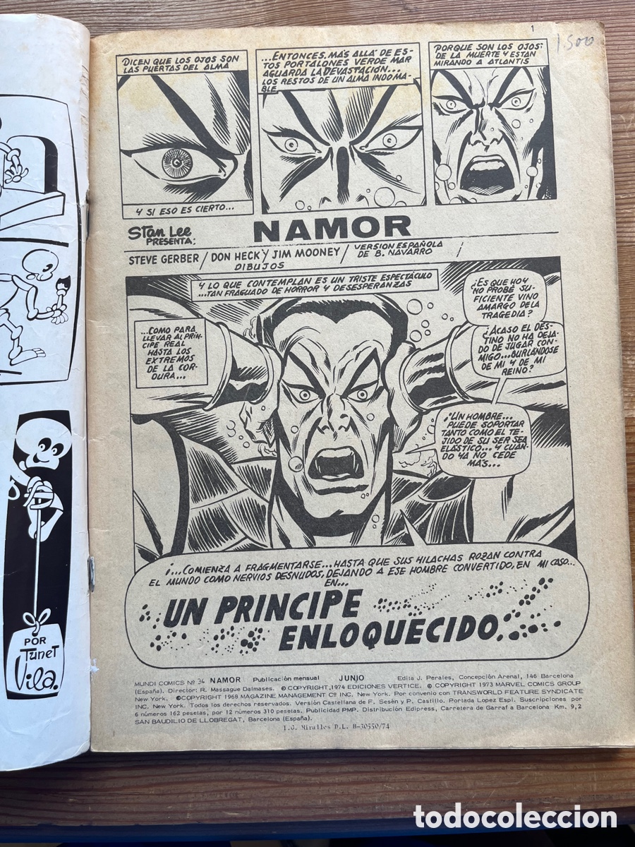 C&oacute;mics: Namor v&eacute;rtice volumen 2 completa - Foto 6