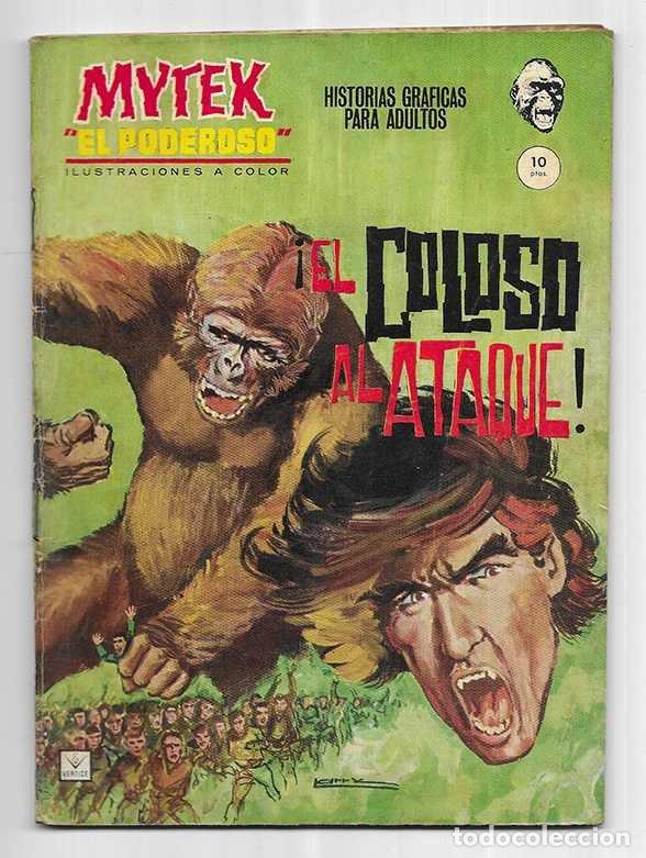 C&oacute;mics: Coloso al Ataque, El. Mytek el Poderoso n&ordm; 4 Grapa Vertice 1965 - Foto 1
