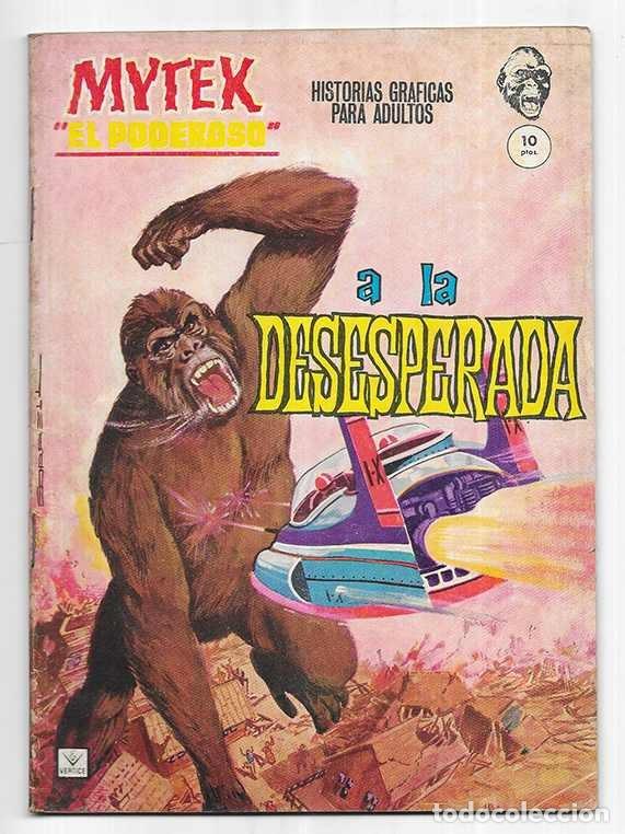 C&oacute;mics: A la Desesperada. Mytek el Poderoso n&ordm; 7 Grapa Vertice 1965 - Foto 1