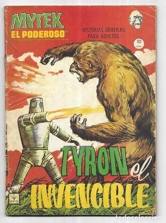 C&oacute;mics: Tyron el Invencible . Mytek el Poderoso n&ordm; 11 Grapa Vertice 1965 - Foto 1