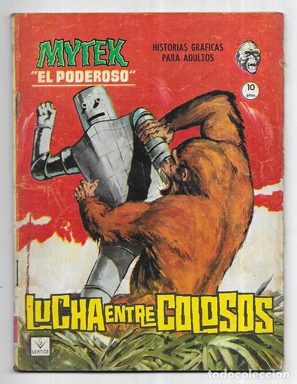 C&oacute;mics: Lucha entre Colosos . Mytek el Poderoso n&ordm; 12 Grapa Vertice 1965 - Foto 1