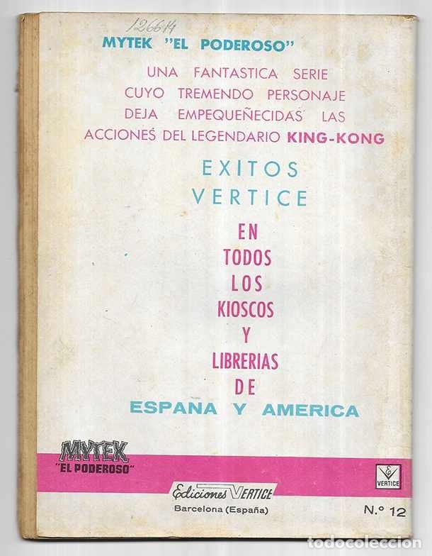 C&oacute;mics: Lucha entre Colosos . Mytek el Poderoso n&ordm; 12 Grapa Vertice 1965 - Foto 2