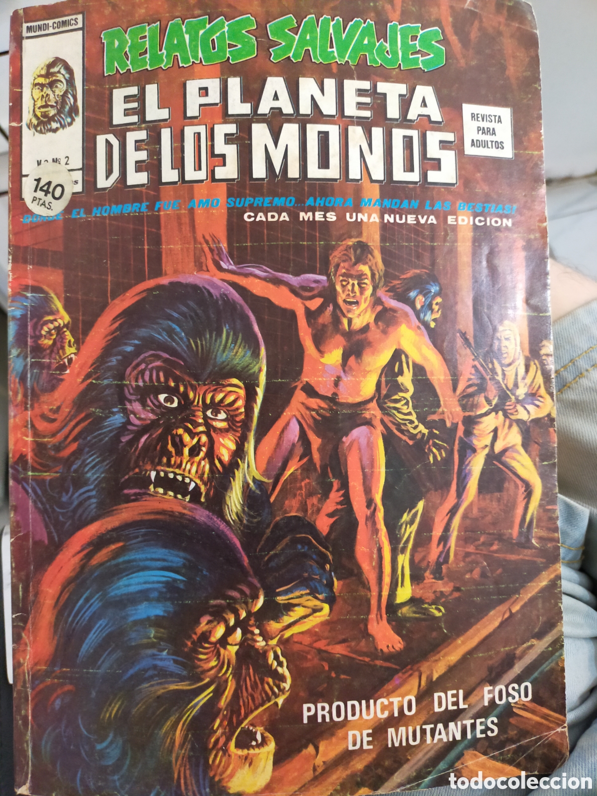 C&oacute;mics: EL PLANETA DE LOS SIMIOS RELATOS SALVAJES N.2 - Foto 1