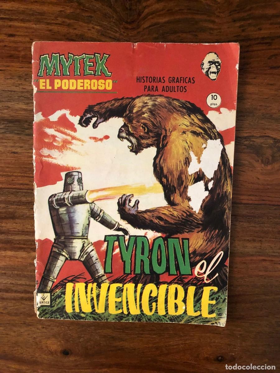 C&oacute;mics: Mitek. El poderoso. Tyron el invencible. V&eacute;rtice. Grapa. n&ordm; 11 - Foto 1