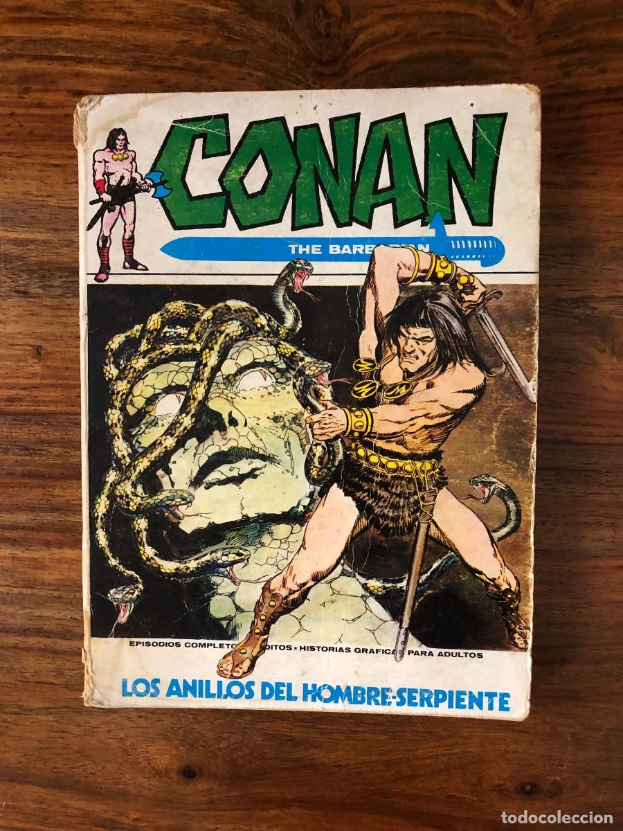 C&oacute;mics: Conan. Los aniullos de los hombres serpiente. Ediciones V&eacute;rtice - Foto 1