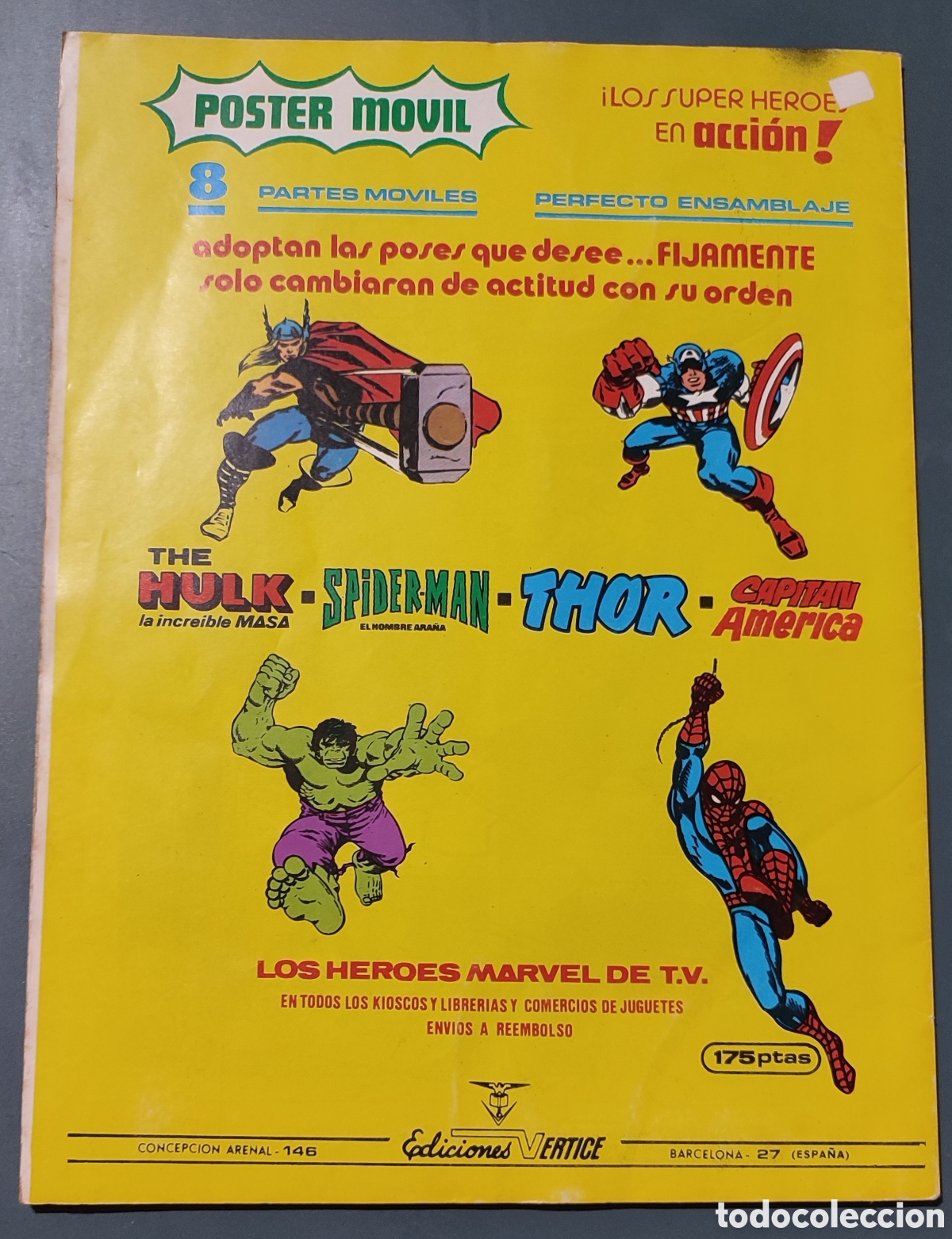 C&oacute;mics: Hulk El color del Odio Num 13.a&ntilde;o 1980 - Foto 3