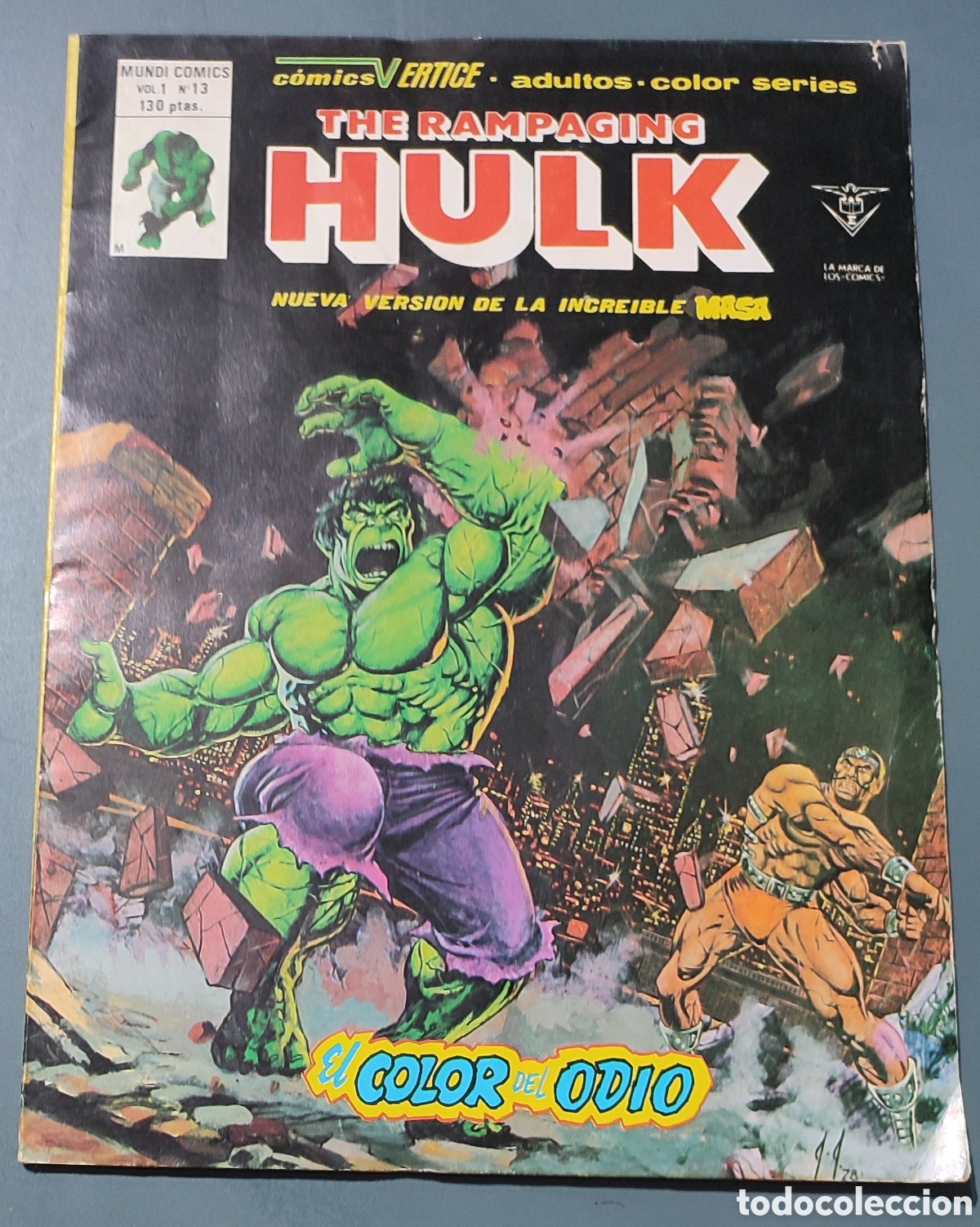 C&oacute;mics: Hulk El color del Odio Num 13.a&ntilde;o 1980 - Foto 1