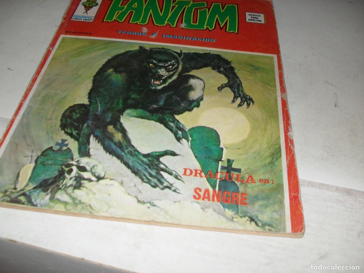 C&oacute;mics: FANTOM VOL 2 N&ordm; 19 DRACULA EN:SANGRE,(DE 23).VERTICE,1974 - Foto 1