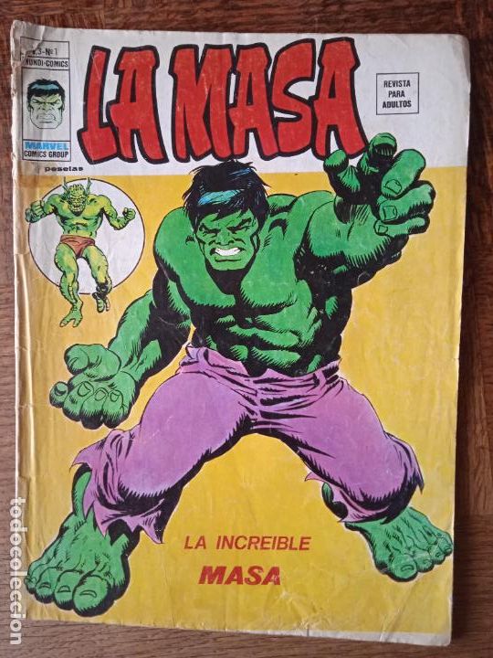 C&oacute;mics: LA MASA V.3 N&ordm; 1 - VERTICE - Foto 1