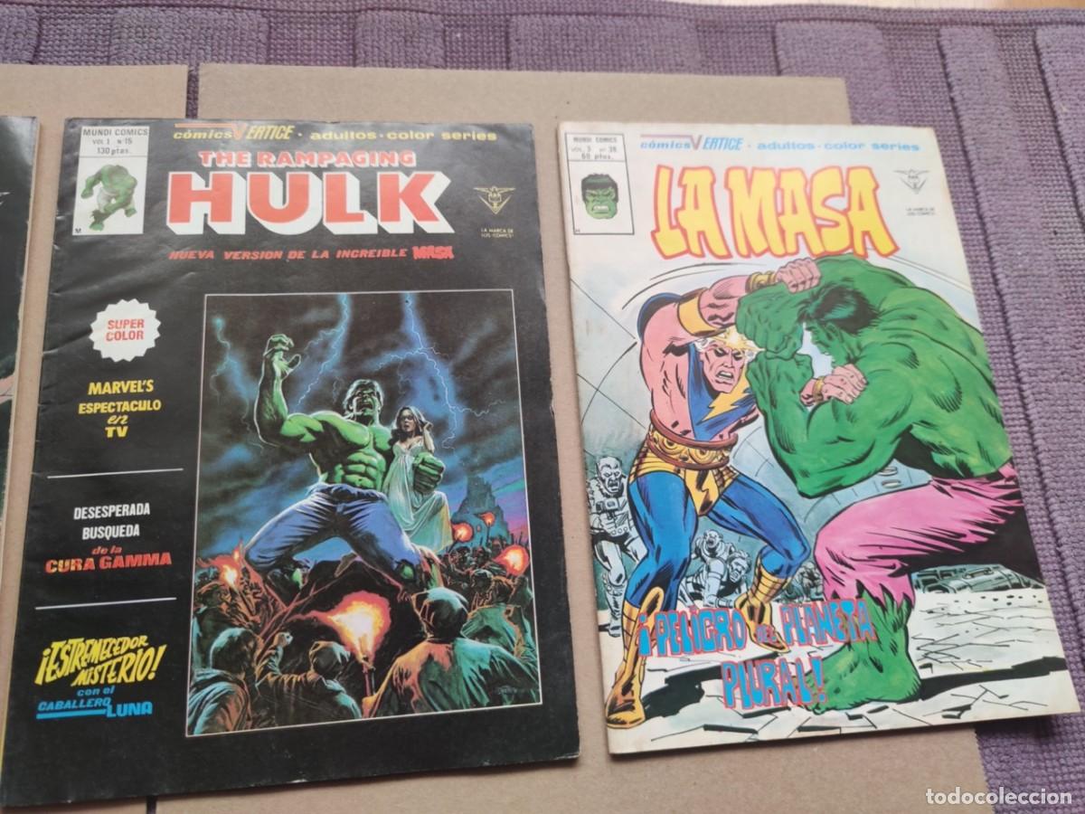 C&oacute;mics: RAMPANGING HULK X2 + 1 LA MASA (V&Eacute;RTICE) - Foto 3