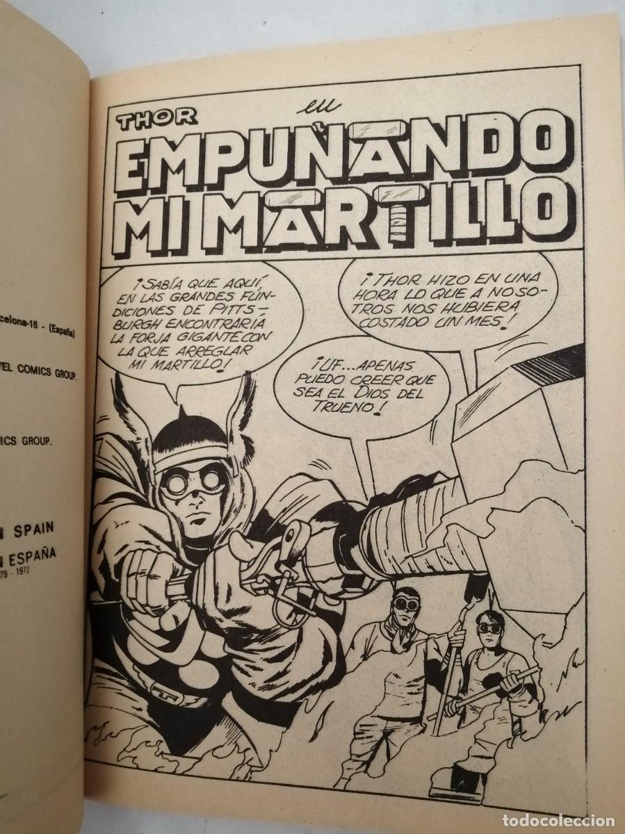 C&oacute;mics: Marvel Comics Group. THOR (V&eacute;rtice Taco), num 17: EMPU&Ntilde;ANDO MI MARTILLO (Primera edici&oacute;n) - Foto 3
