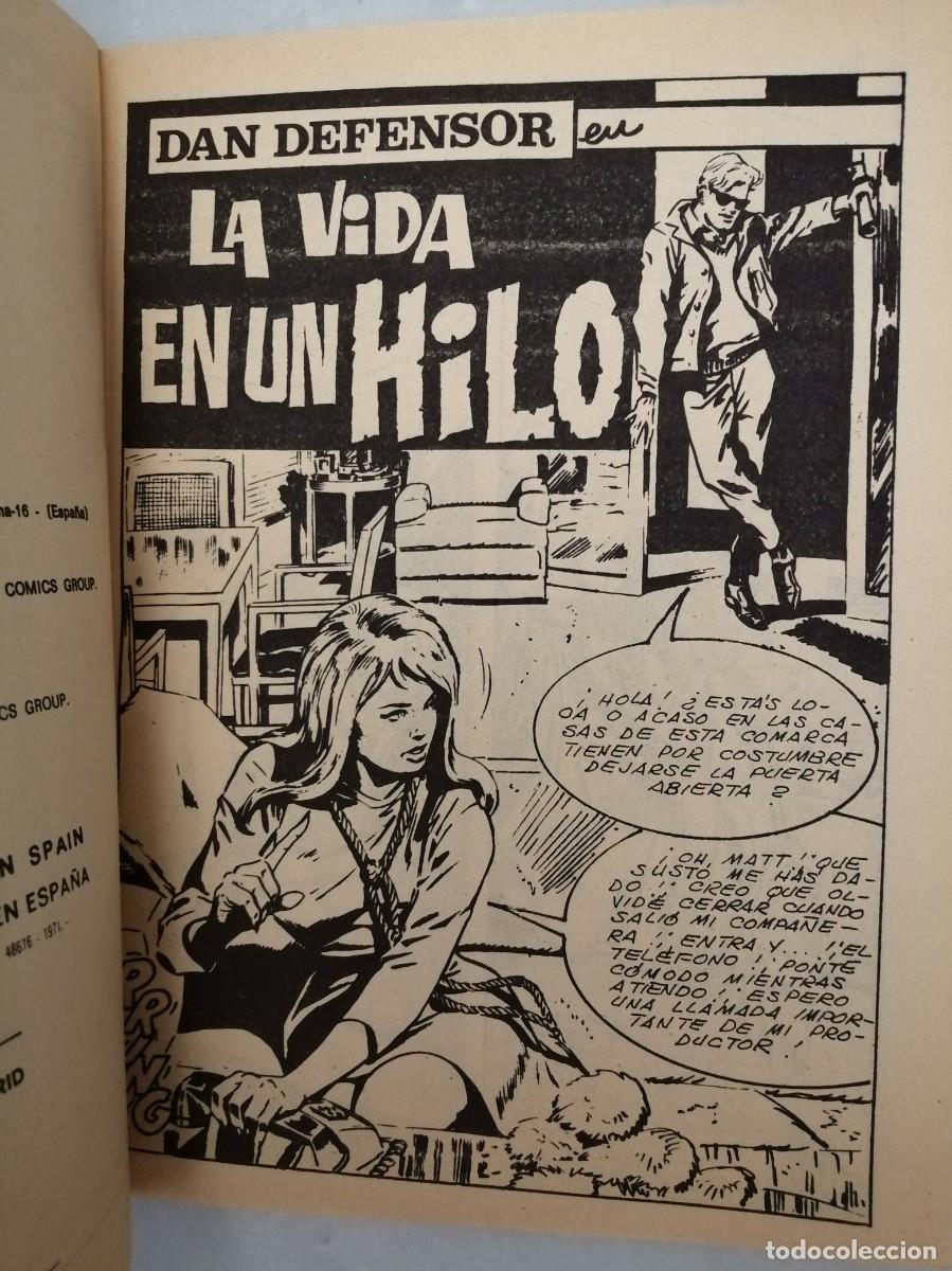 C&oacute;mics: Marvel Comics Group. DAN DEFENSOR (V&eacute;rtice Taco), num 28: LA VIDA EN UN HILO (Primera edici&oacute;n) - Foto 3