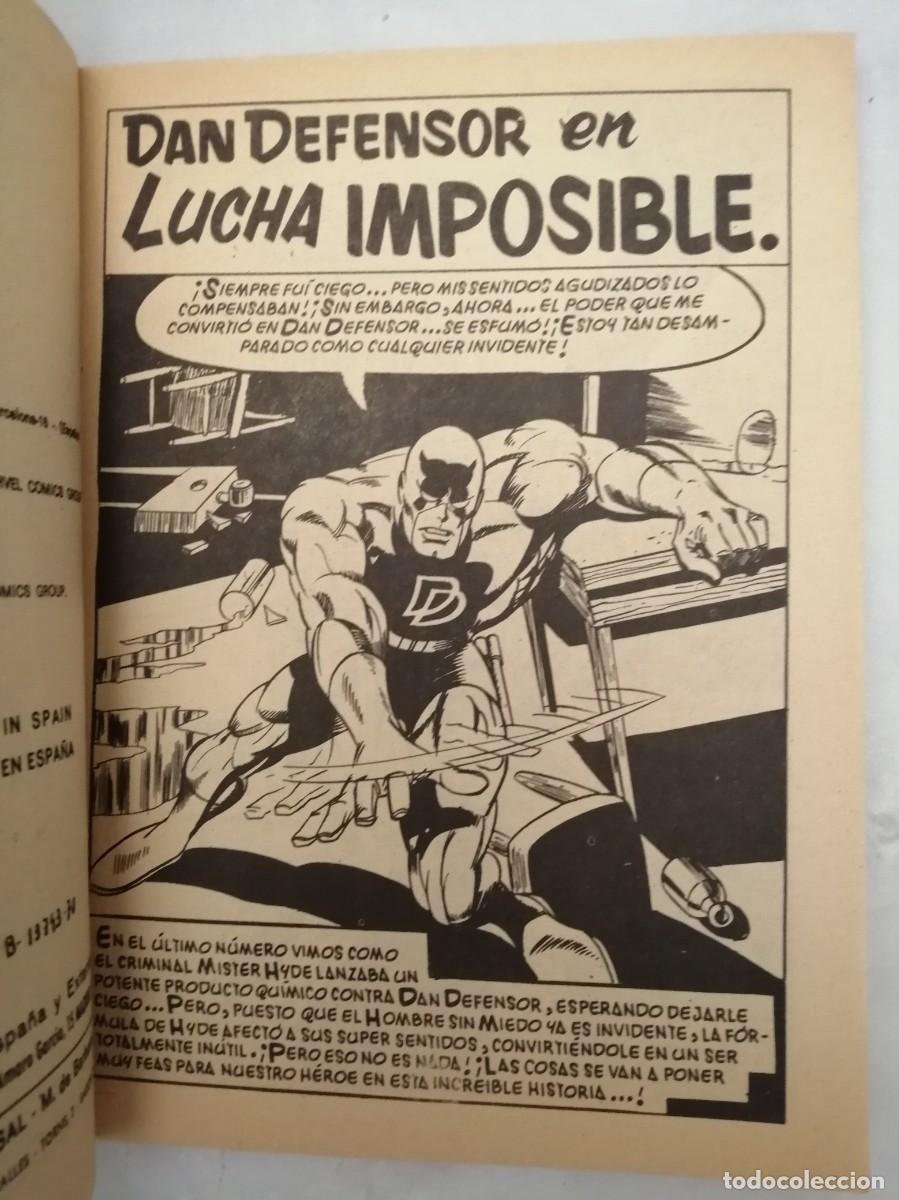C&oacute;mics: Marvel Comics Group. DAN DEFENSOR (V&eacute;rtice Taco), num 12: LUCHA IMPOSIBLE (Primera edici&oacute;n) - Foto 3