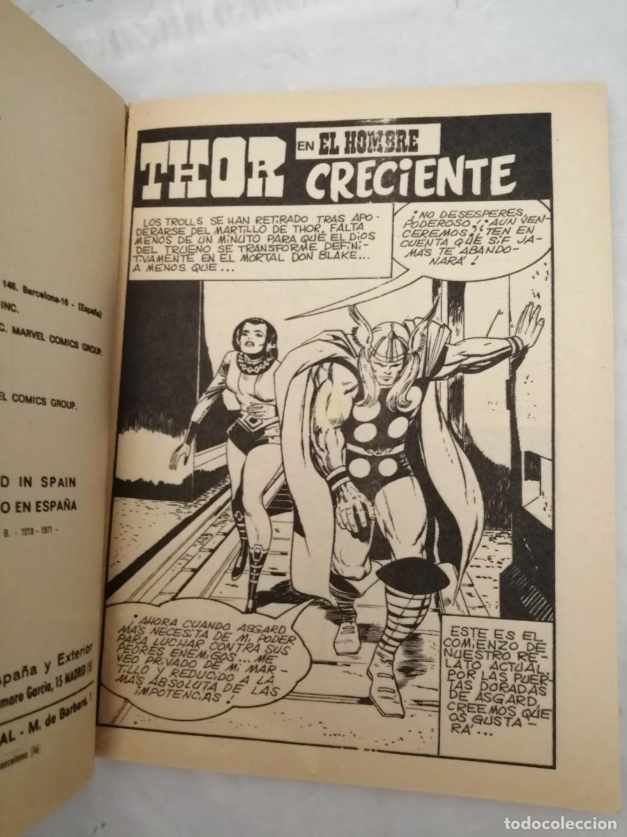 C&oacute;mics: Marvel Comics Group. THOR (V&eacute;rtice Taco), num 6: EL HOMBRE CRECIENTE (Primera edici&oacute;n) - Foto 3