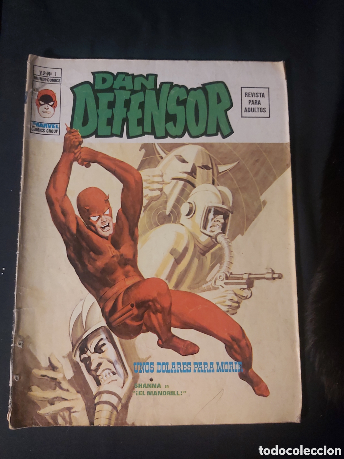 C&oacute;mics: DAN DEFENSOR VOL. 2 COMPLETO 1 AL 5 + EXTRA NAVIDAD Y EDICI&Oacute;N ESPECIAL 1977. V&Eacute;RTICE C&Oacute;MICS. - Foto 1