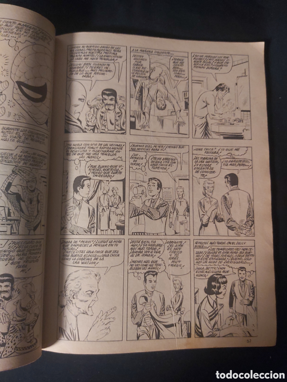 C&oacute;mics: ANTOLOGIA DEL COMIC SPIDERMAN (7, 8 Y 9). V&Eacute;RTICE C&Oacute;MICS. - Foto 3