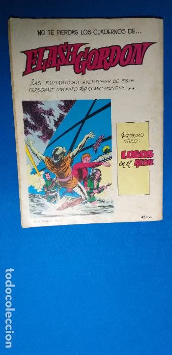 C&oacute;mics: N&ordm; 37. COLOSOS DEL COMIC. Flash gordon. La cuidadela. VALENCIANA - 1979 - Foto 3