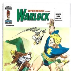 Cómics: SUPER HÉROES VOL. 2 NÚMERO 17: WARLOCK, 1975, VERTICE, IMPECABLE