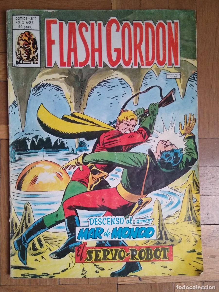 C&oacute;mics: Flash Gordon, n&uacute;mero 23 Comics-Art, ediciones V&eacute;rtice - Foto 1