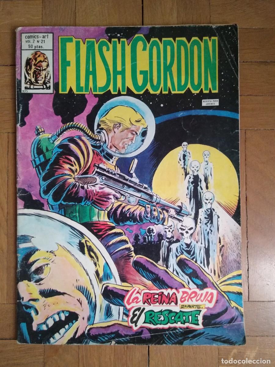 C&oacute;mics: Flash Gordon, n&uacute;mero 21 Comics-Art, ediciones V&eacute;rtice - Foto 1