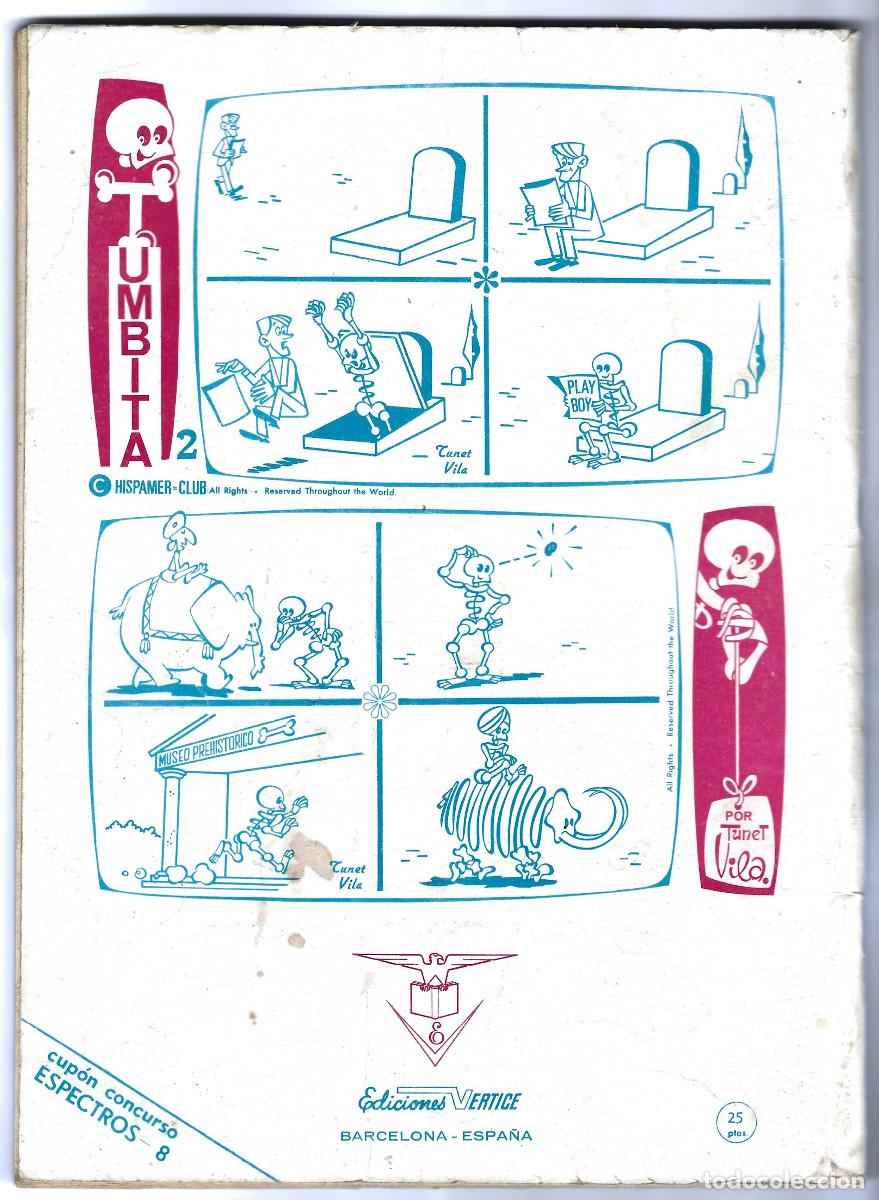 C&oacute;mics: ESPECTROS n&ordm; 8 (Vertice 1973) - Foto 2